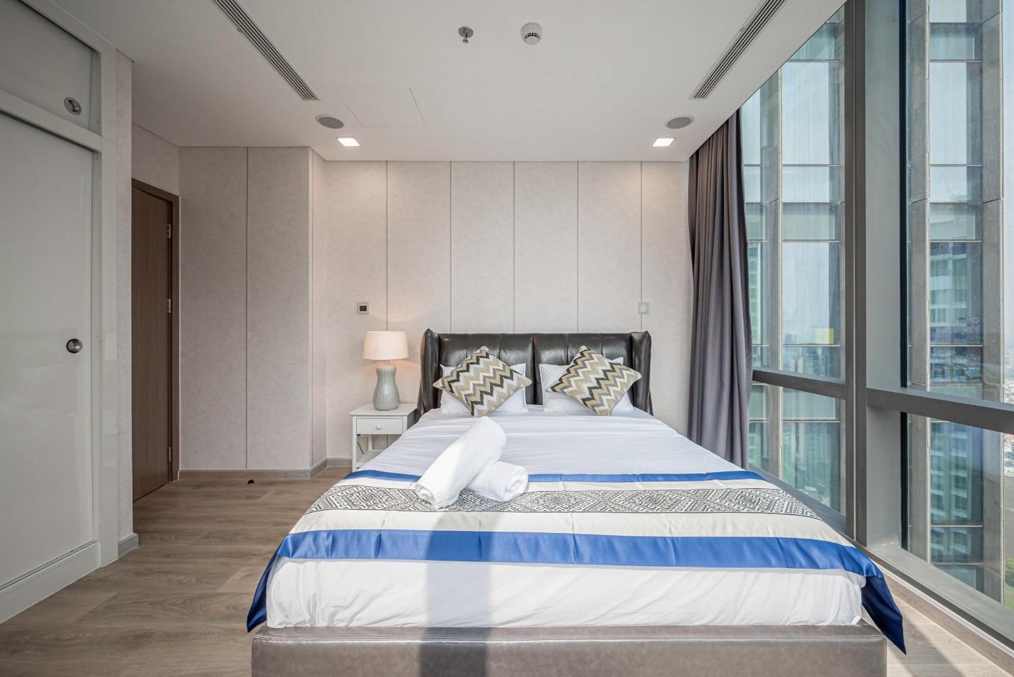 Landmark 81 And Vinhomes Riverside Residence Ho Či Minovo Město Exteriér fotografie