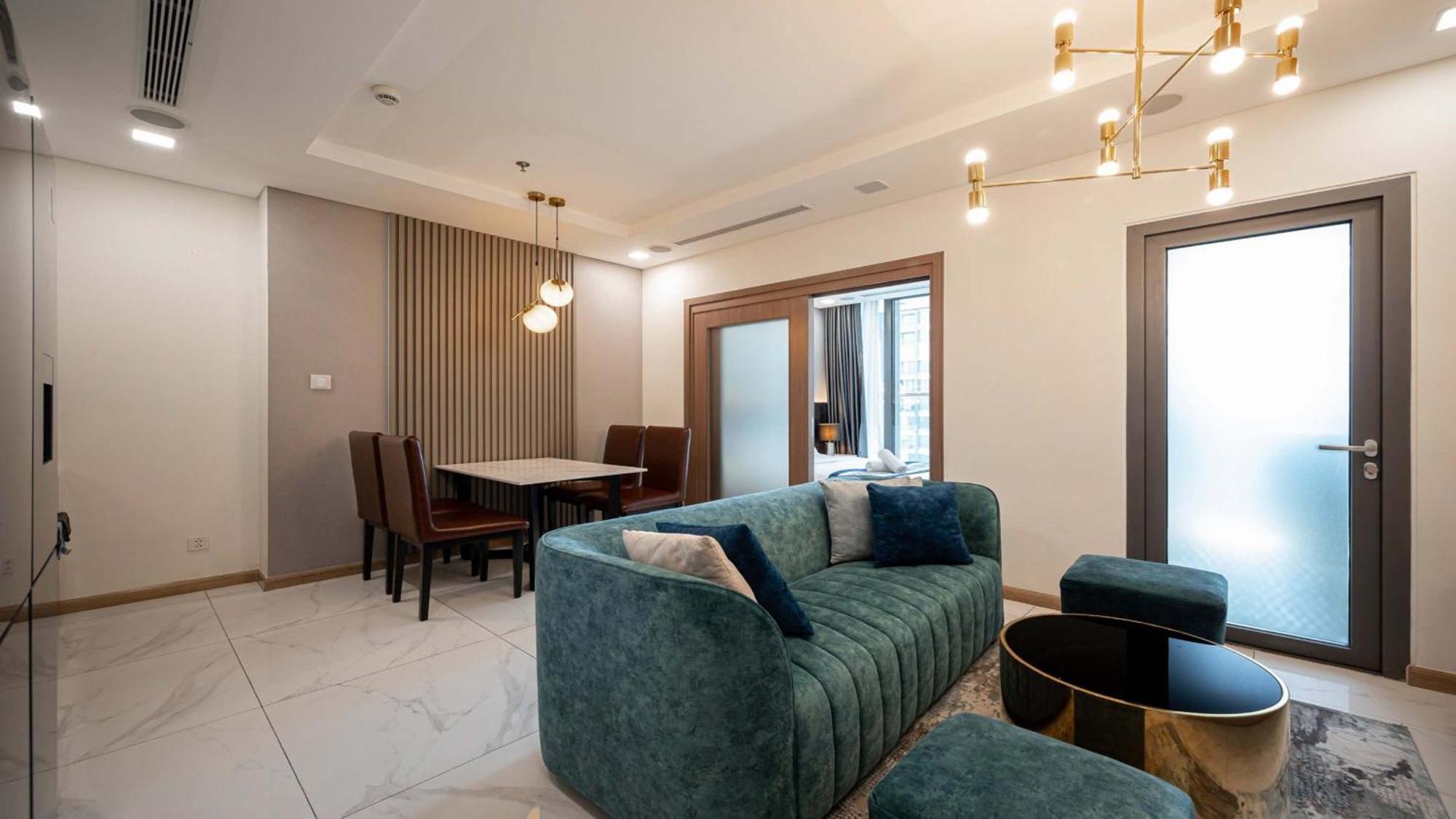 Landmark 81 And Vinhomes Riverside Residence Ho Či Minovo Město Exteriér fotografie