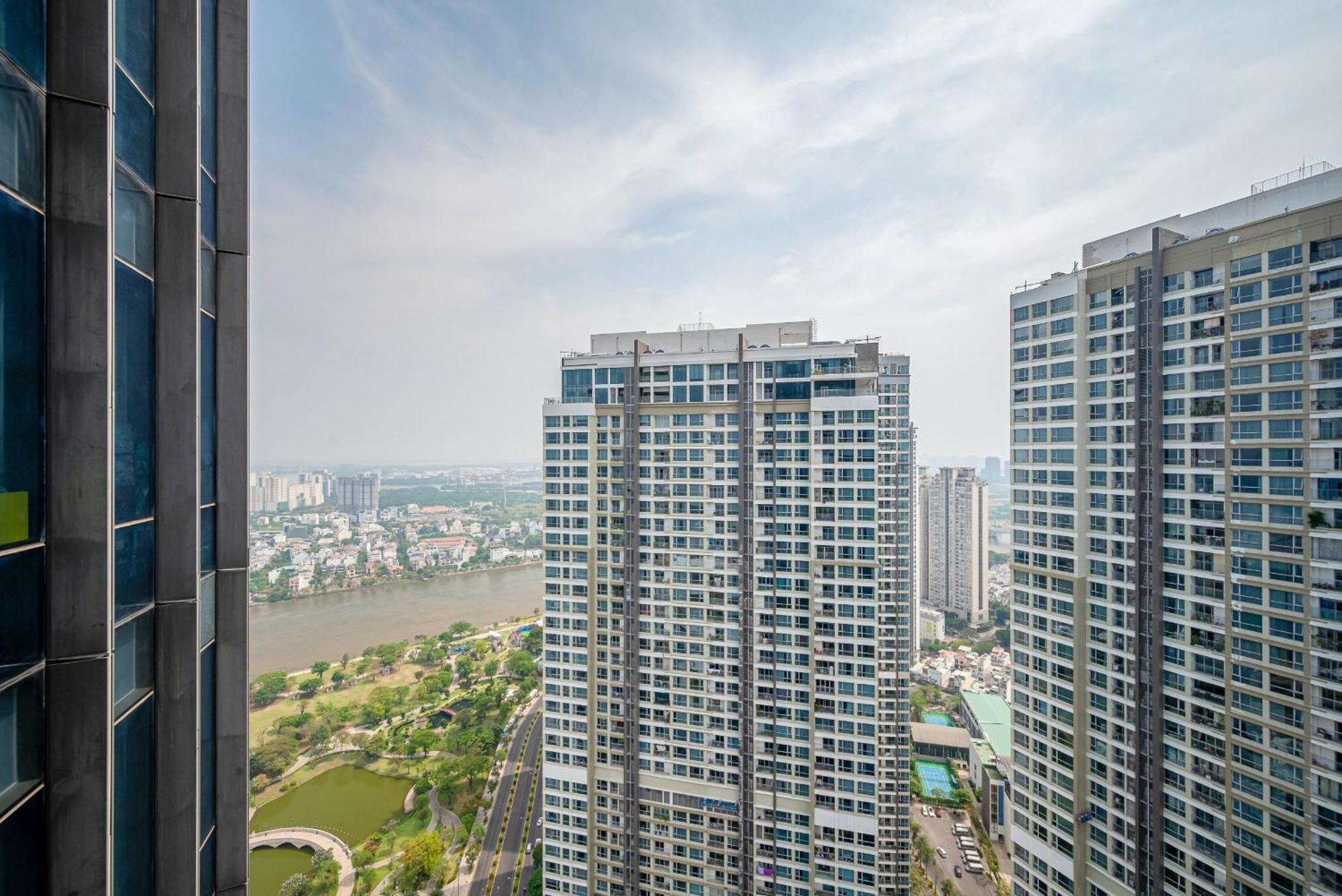Landmark 81 And Vinhomes Riverside Residence Ho Či Minovo Město Exteriér fotografie
