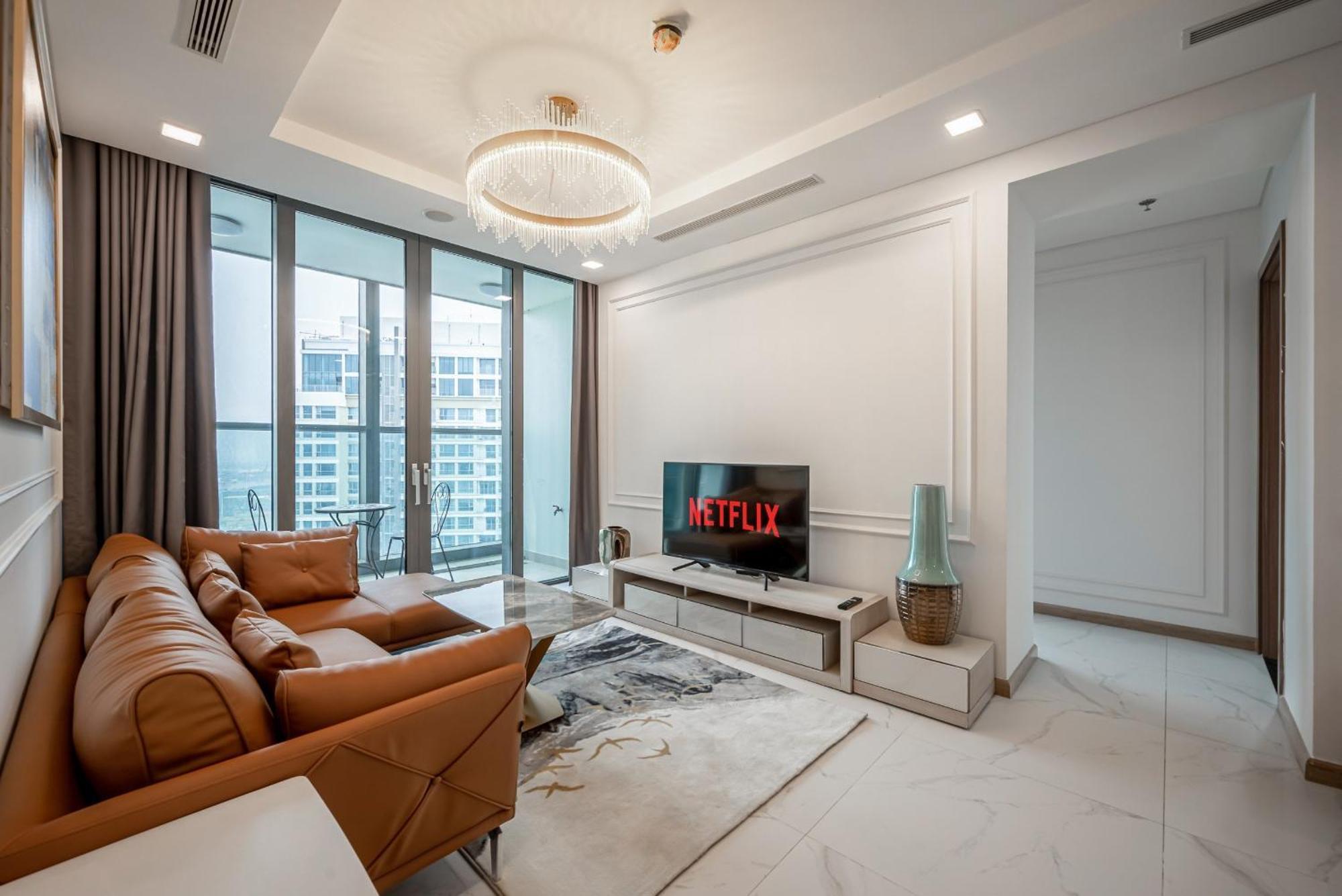 Landmark 81 And Vinhomes Riverside Residence Ho Či Minovo Město Exteriér fotografie
