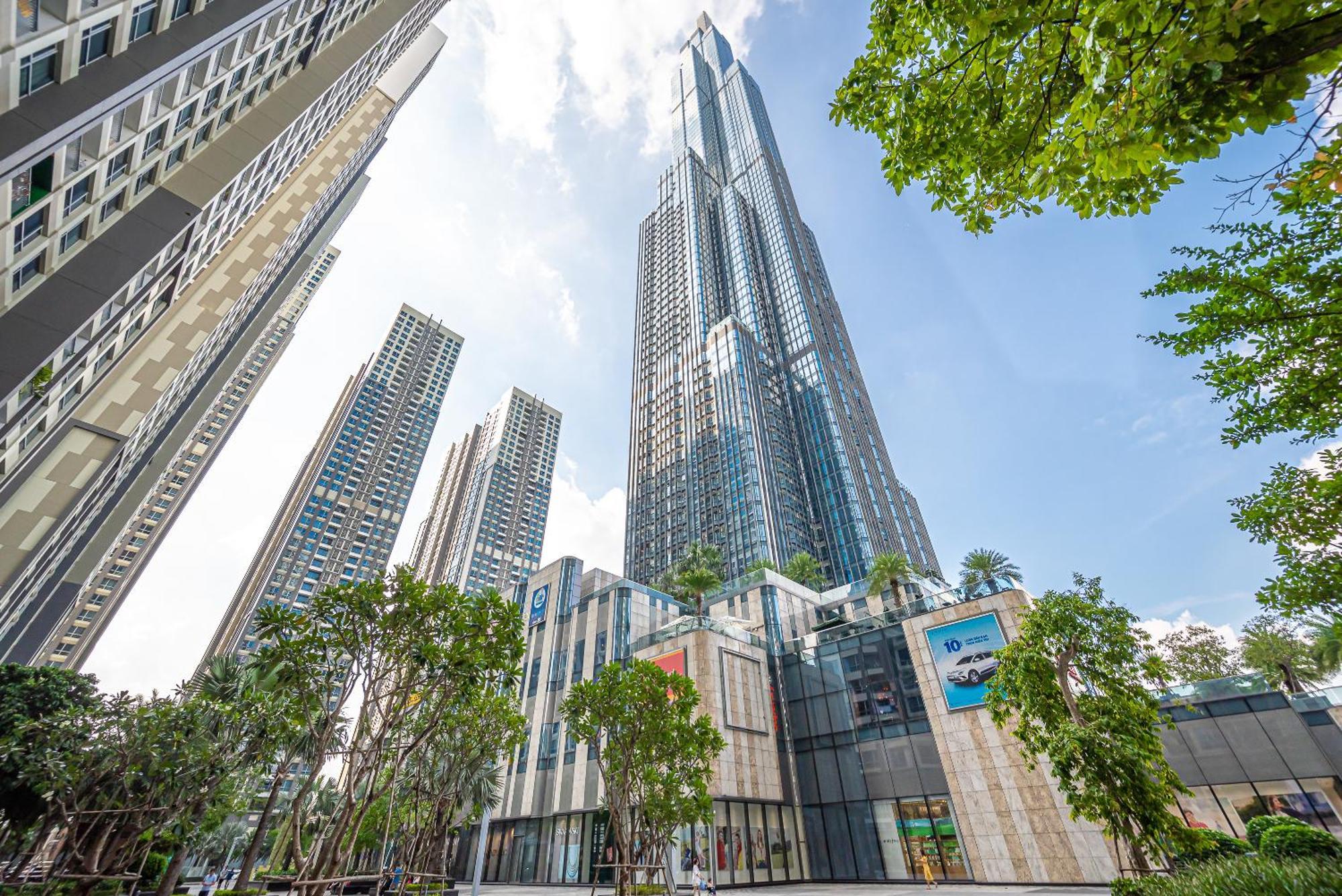 Landmark 81 And Vinhomes Riverside Residence Ho Či Minovo Město Exteriér fotografie