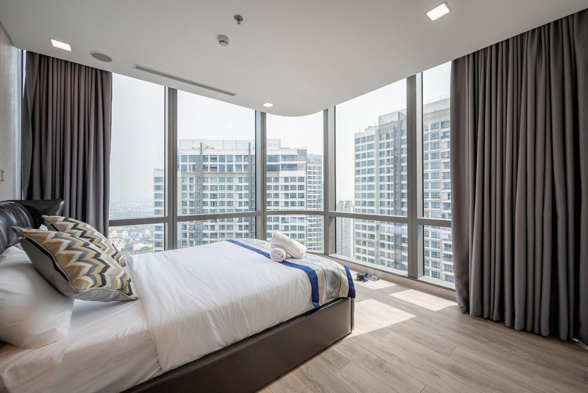 Landmark 81 And Vinhomes Riverside Residence Ho Či Minovo Město Exteriér fotografie