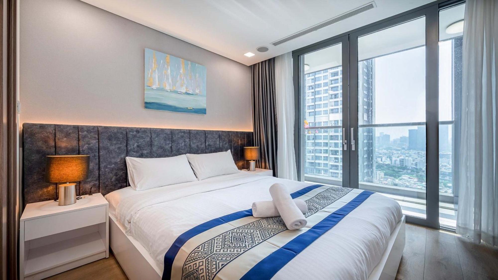 Landmark 81 And Vinhomes Riverside Residence Ho Či Minovo Město Exteriér fotografie