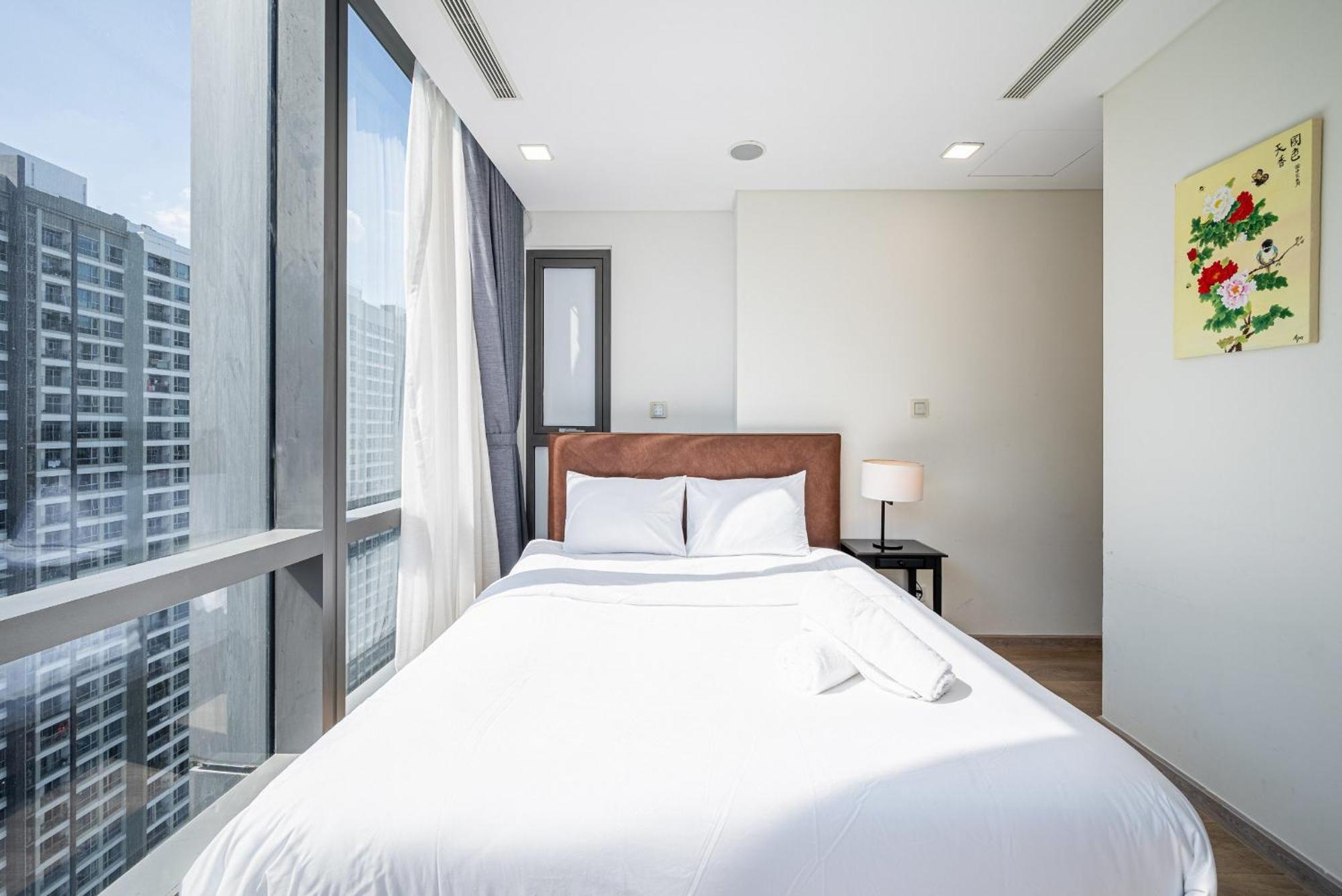 Landmark 81 And Vinhomes Riverside Residence Ho Či Minovo Město Exteriér fotografie