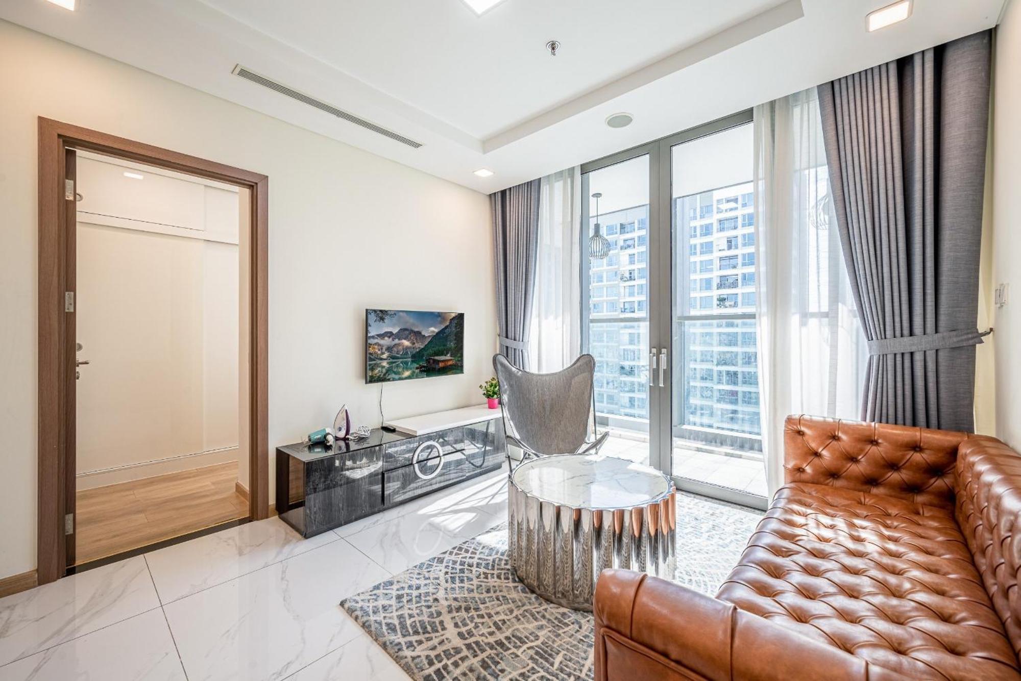 Landmark 81 And Vinhomes Riverside Residence Ho Či Minovo Město Exteriér fotografie