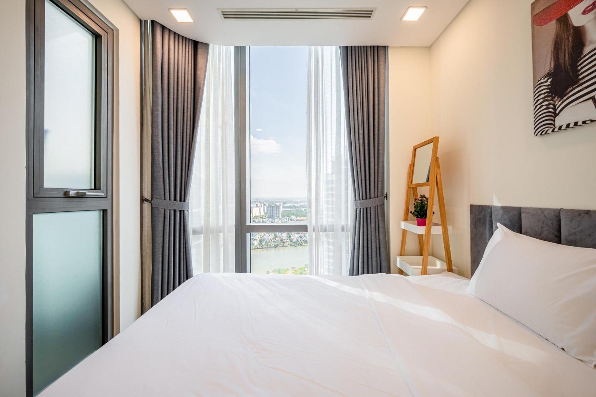 Landmark 81 And Vinhomes Riverside Residence Ho Či Minovo Město Exteriér fotografie