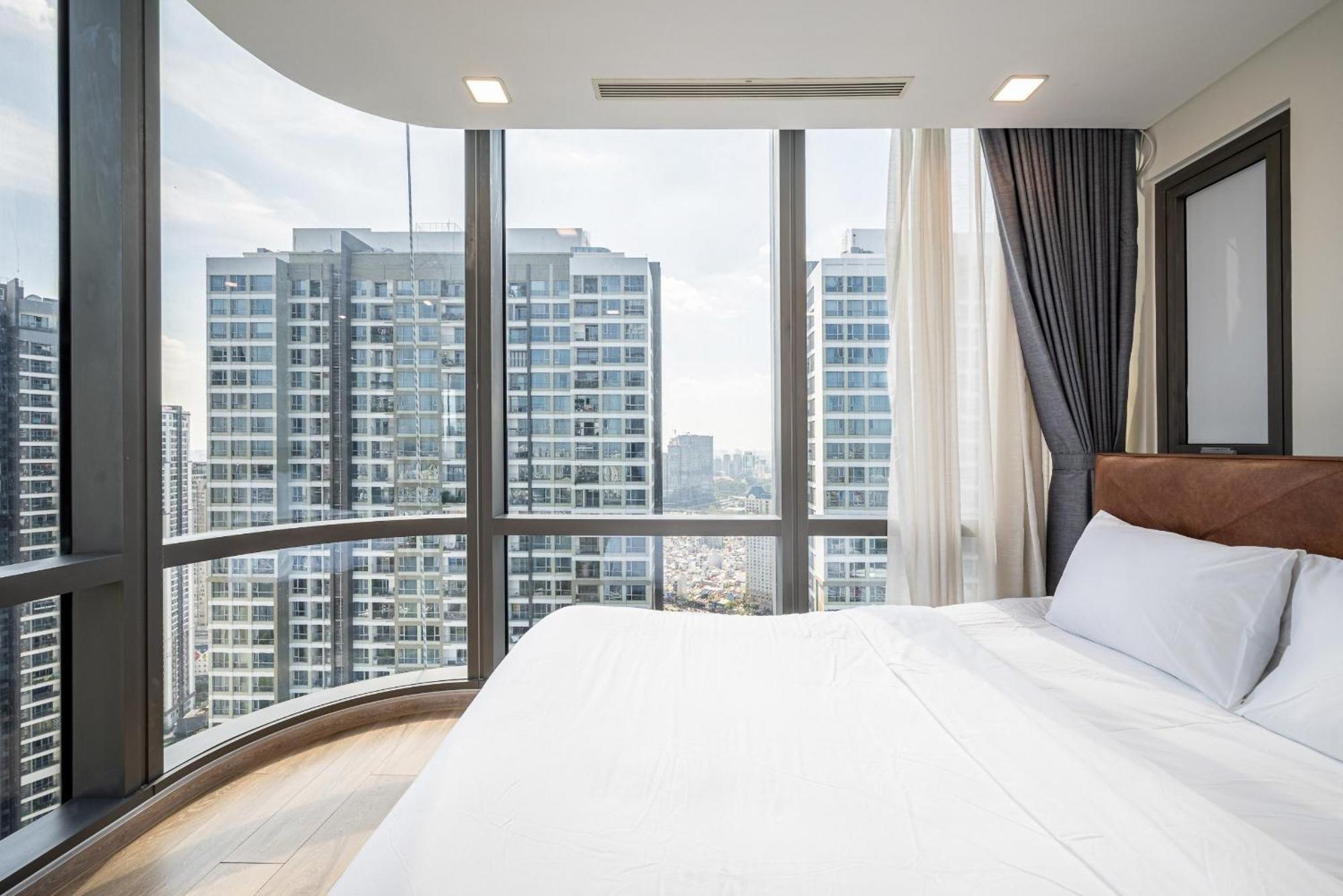 Landmark 81 And Vinhomes Riverside Residence Ho Či Minovo Město Exteriér fotografie